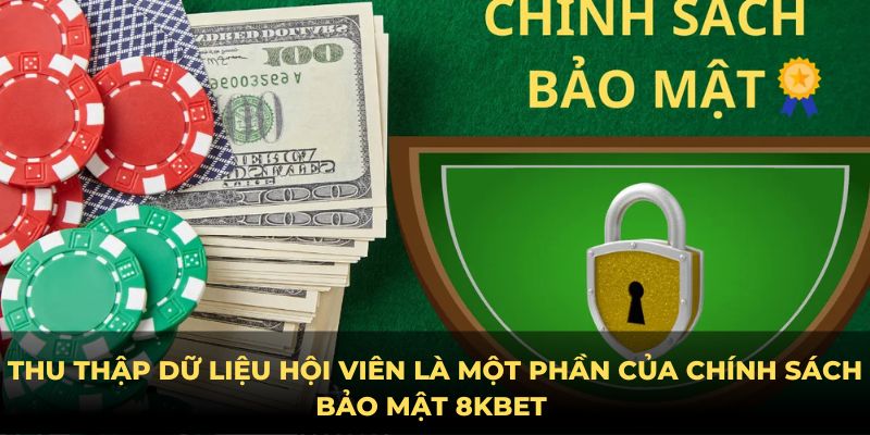 Thu thập dữ liệu hội viên là một phần của chính sách bảo mật 8KBET