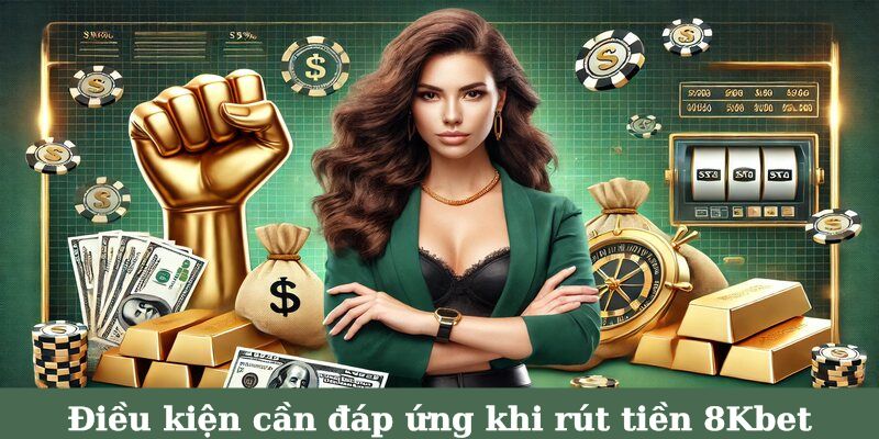 Các điều kiện phải tuân thủ khi rút tiền 8Kbet